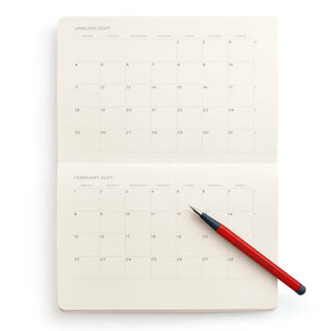 Leuchtturm1917 Planner Booklet 2027 - monthly pages