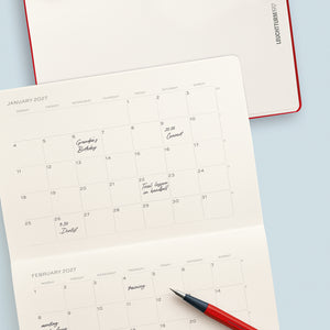 Leuchtturm1917 Planner Booklet 2027 - Monthly Planner - Composition (B5)