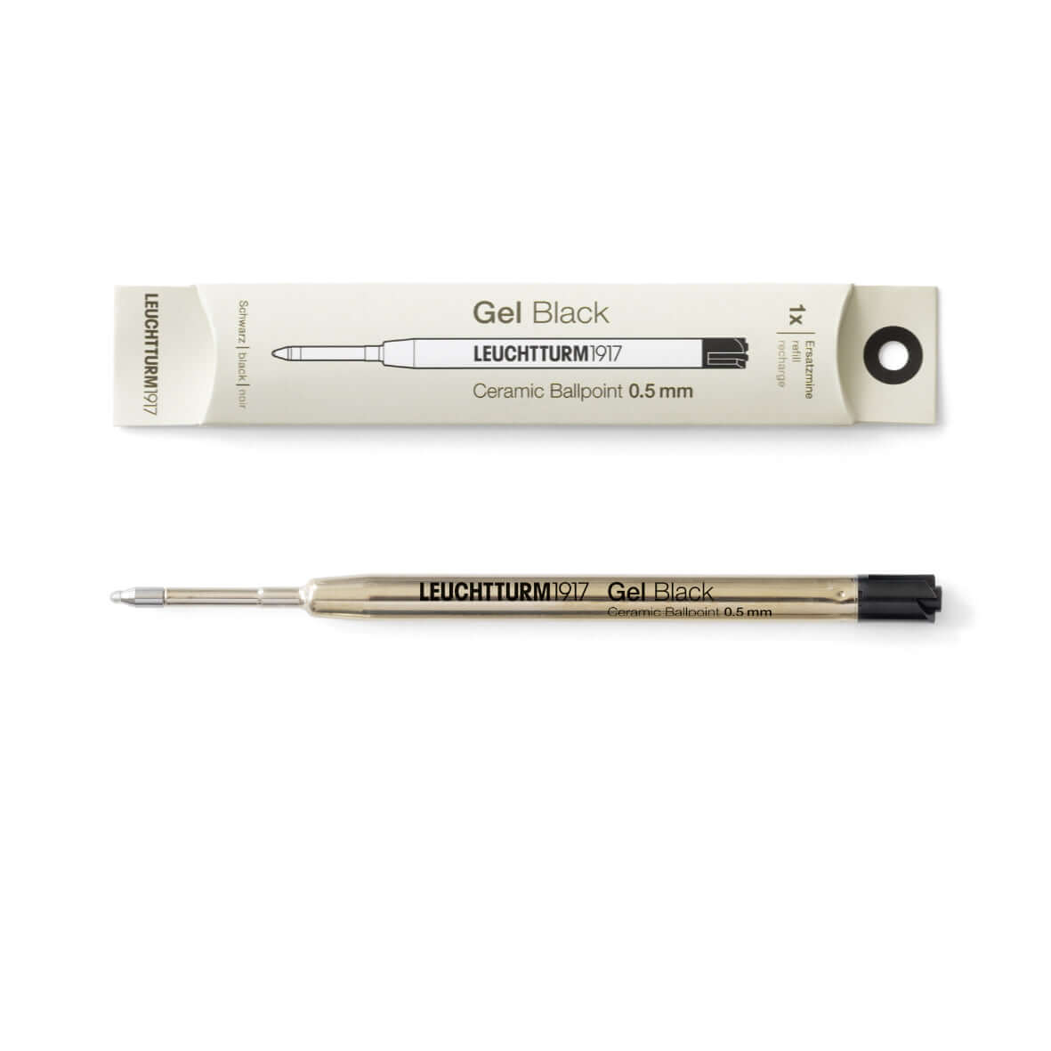 Leuchtturm1917 Drehgriffel Nr. 1 Gel Ink Refill - 0.5mm, Pack of 1