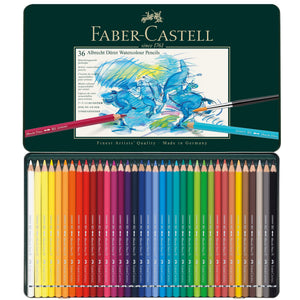 Faber-Castell Albrecht Dürer Artists' Watercolour Pencils Tin of 36