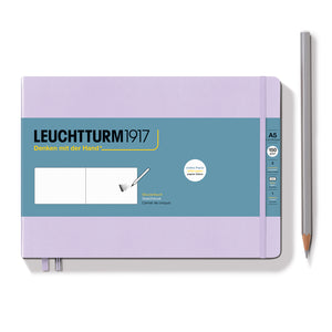 Leuchtturm1917 Artist Sketchbooks – 150gsm Paper with pencil, A5 size, perfect for sketching with pencils, markers, and charcoal.