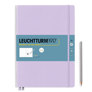 Leuchtturm1917 Artist Sketchbooks – 150gsm Paper with pencil, featuring acid-free pure white paper for sketching, suitable for various media.