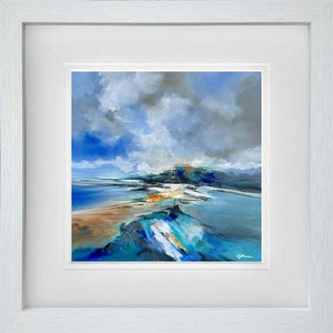 Treasure the Moment by Alison Johnson, signed limited edition canvas art featuring atmospheric landscapes and emotive light.