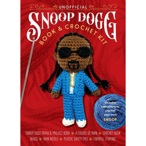 Unofficial Snoop Dogg Book and Crochet Kit – Complete Crochet Kit with yarn, hook, and instructions