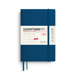 Leuchtturm1917 Weekly Planner 2027 - B6+ Paperback - Indigo