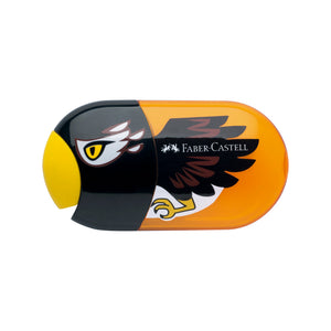 Faber-Castell Double Hole Sharpener with Eraser Eagle