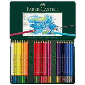 Faber-Castell Albrecht Dürer Artists' Watercolour Pencils Tin of 60