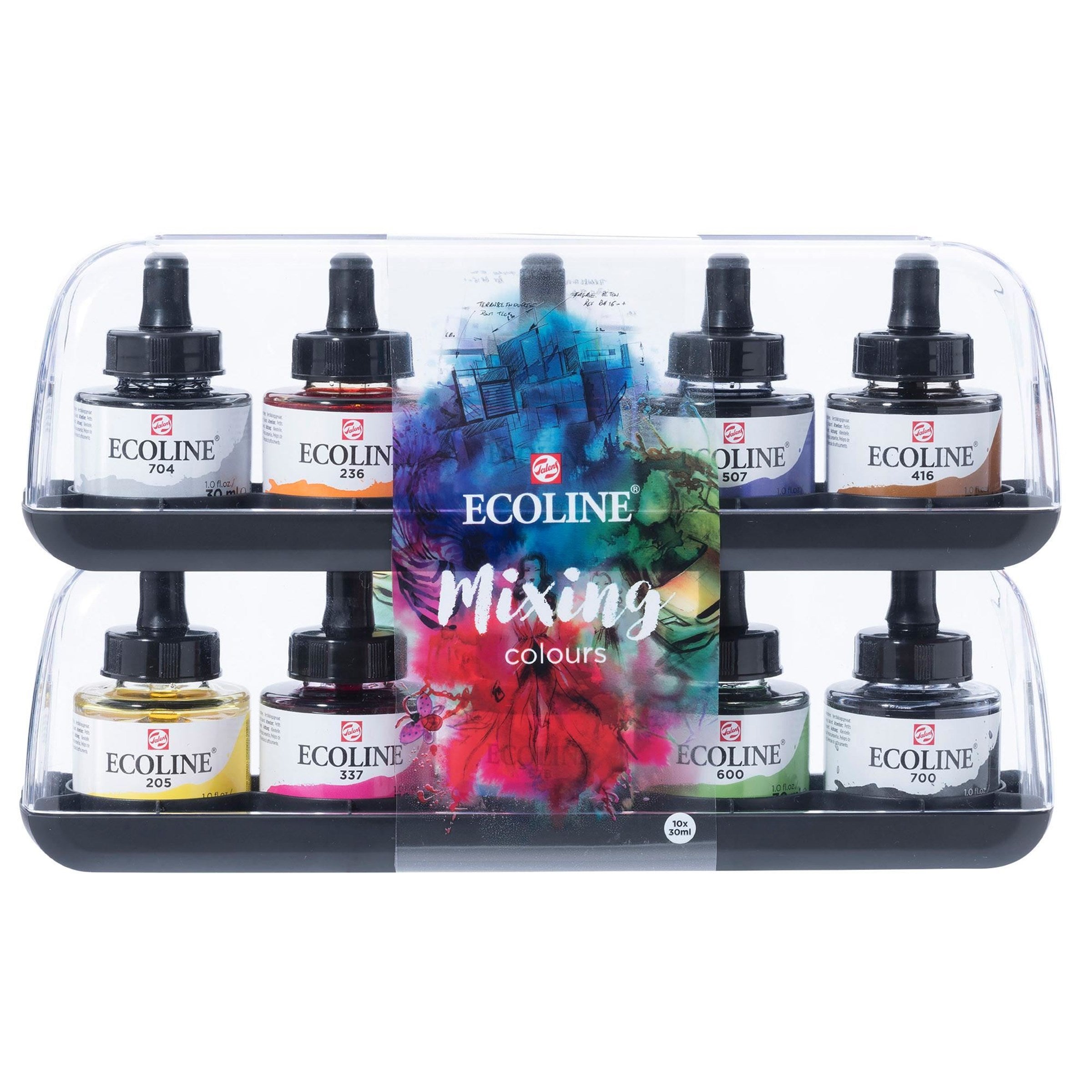 Ecoline Liquid watercolour mixing set | 10 x 30 ml