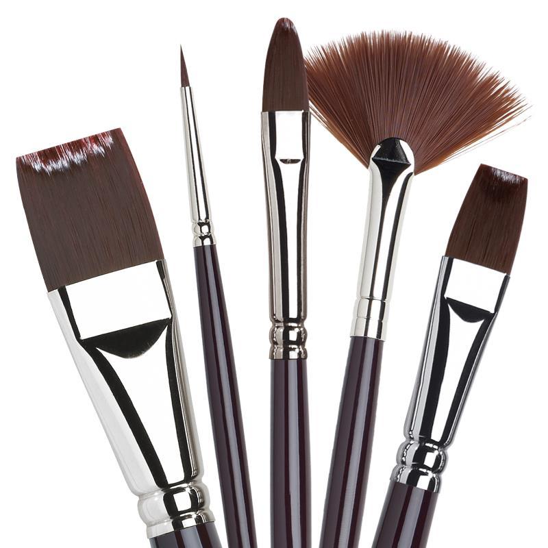 Winsor Newton Galeria Acrylic Brushes - Long Handle