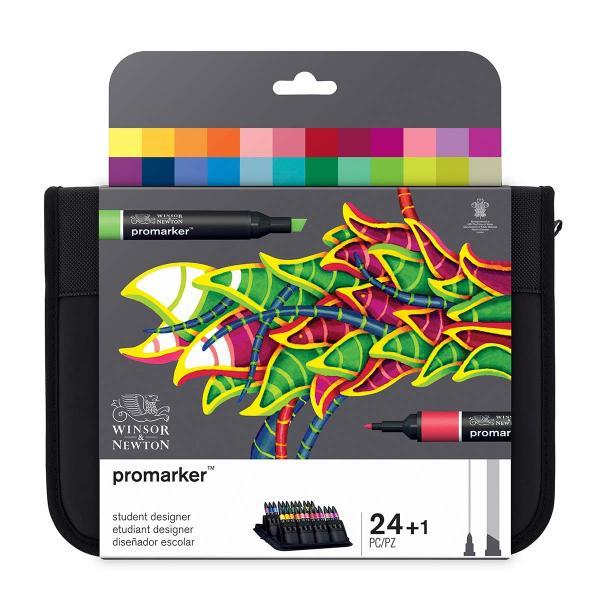 WN Promarker Wallet - 24 Student Designer Set