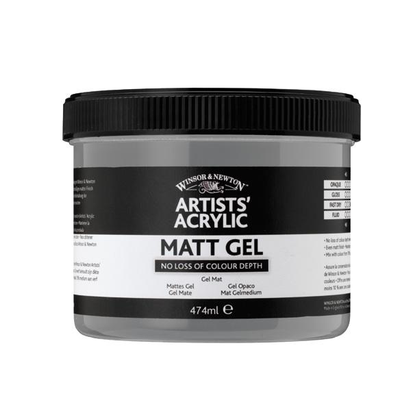 Artists' Acrylic - Matt Gel 474ml