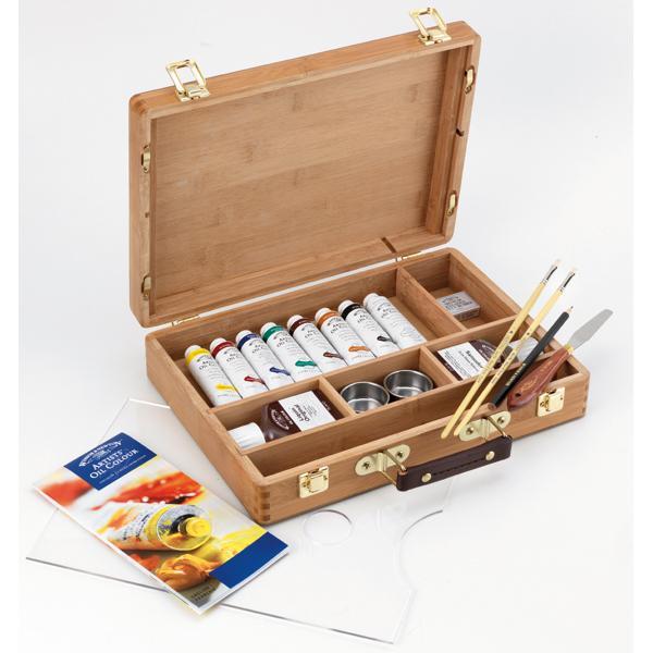 Winsor Newton - Artists' Oil - Bamboo Box