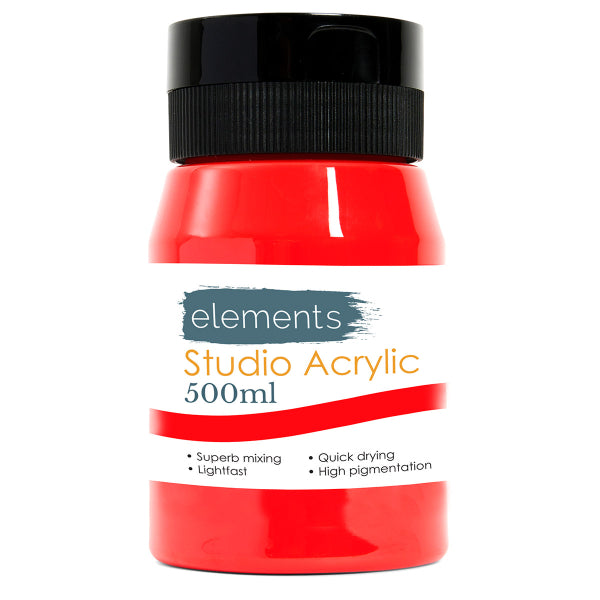 Elements Artists Value Acrylic 500ml