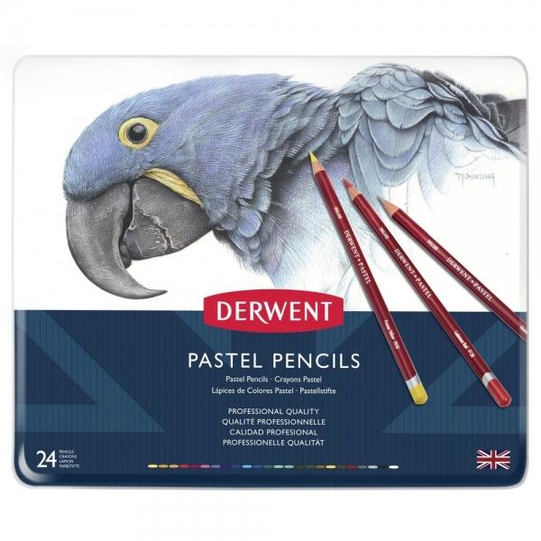Derwent Pastel Pencil Tin 24