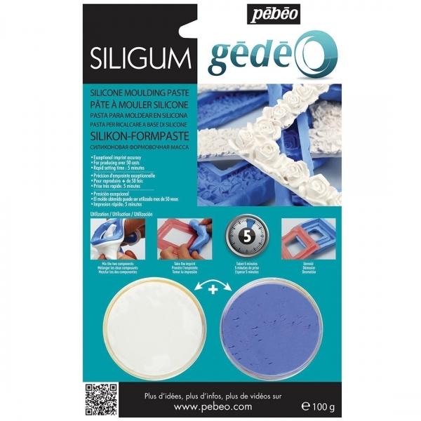 This Siligum Moulding Compound is easy to use with great results. Mix the two part silicone moulding paste together and wrap around the object to be moulded. The mould sets quickly to create a superbly accurate and detailed mould. Siligum is ideal to crea