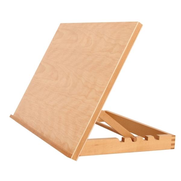 Elements Lee A3 Table Easel - Adjustable Beechwood Drawing Board [ROI and NI Only]