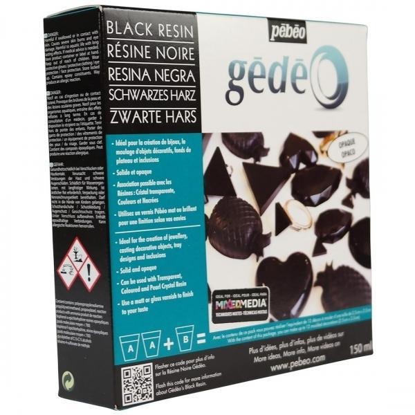 Pebeo Gedeo Kit Colour Resin 150Ml Black