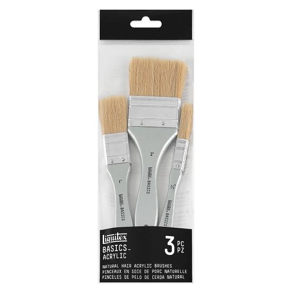 Liquitex Basics Brush Set - 3 Natural
