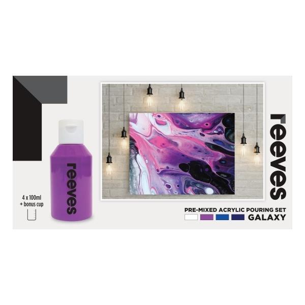 Reeves Pouring Acrylic Set | Galaxy