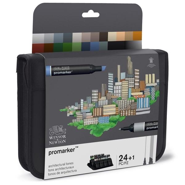 WN ProMarker Wallet - 24 Architectural