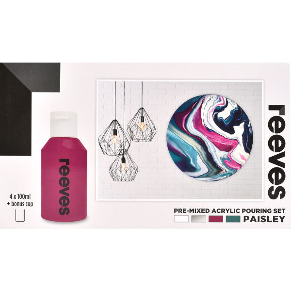 Reeves - Pouring Acrylic Set | Paisley