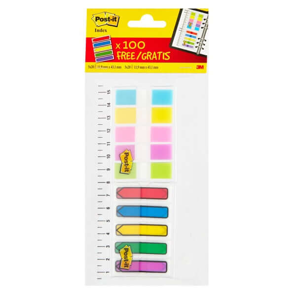 Post-it Index Ruler Pack