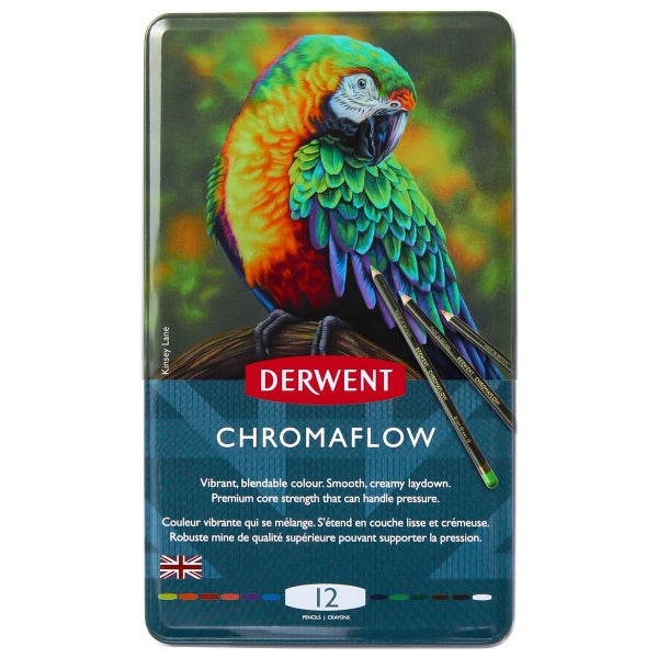 Derwent Chromaflow 12 Tin