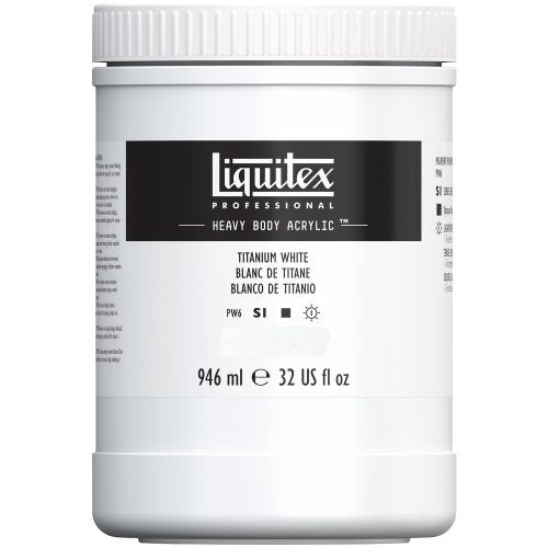 Liquitex Heavy Boddy Acrylic Titanium White 946ml