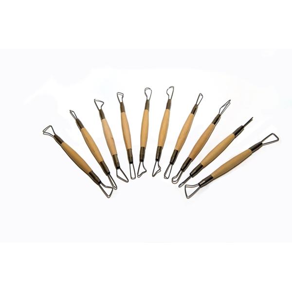 Wood Wire-End Clay Modelling Tool 10pk