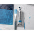 Winsor & Newton Professional Acrylic Paint tube and brush with blue paint on a palette, showcasing rich color and smooth application.