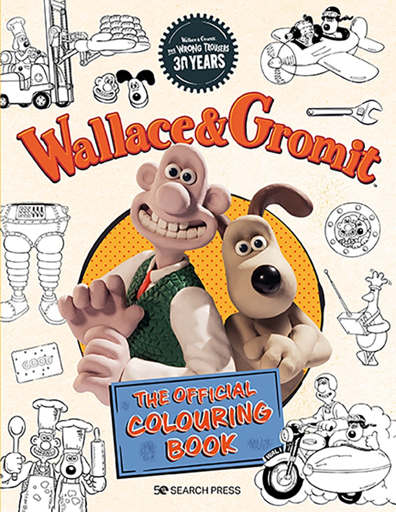Wallace & Gromit: The Official Colouring Book