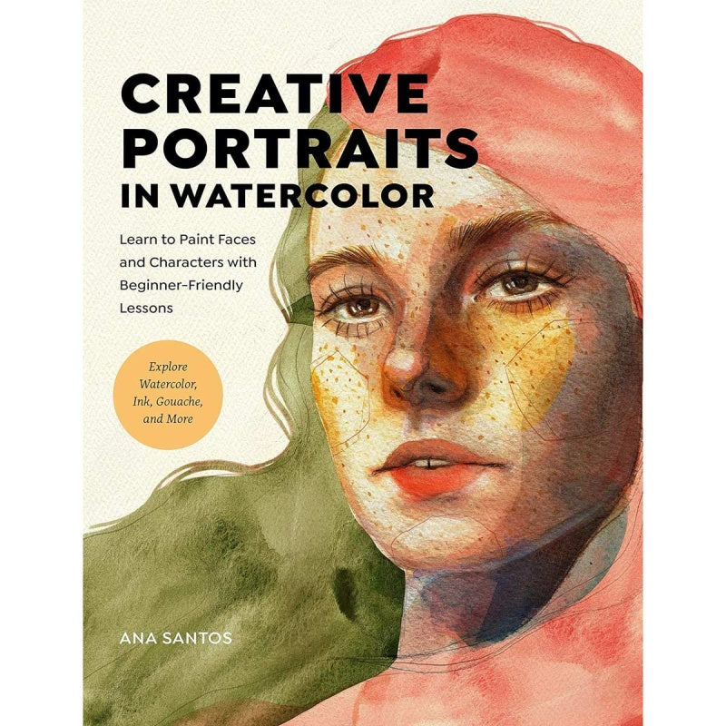 Creative Portraits in Watercolor by Ana Santos