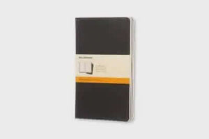 Black Ruled Cahier Journal   - Set of 3