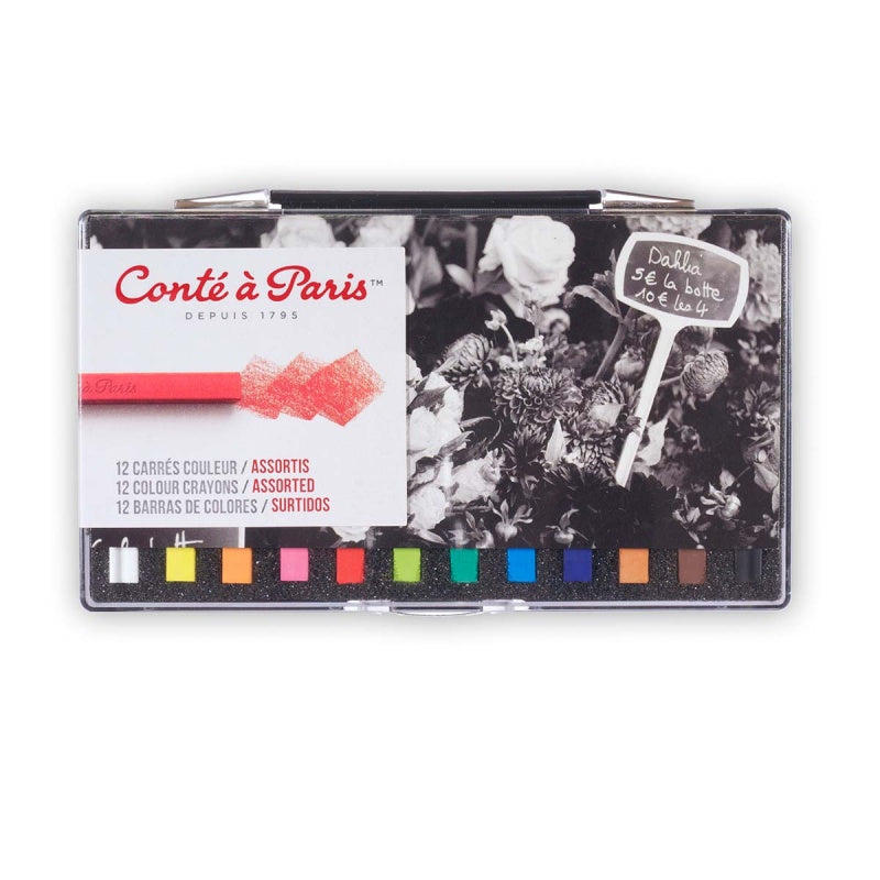 Conte - Colour Carres - 12 Assorted