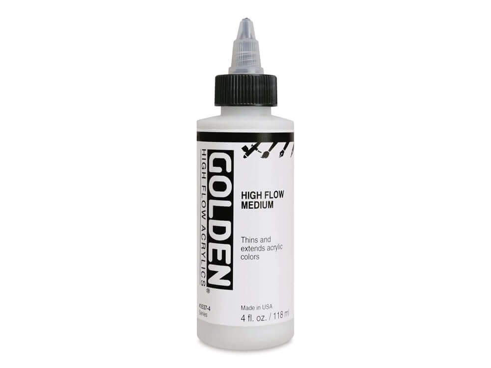 118ml High Flow Medium - Golden Acrylic
