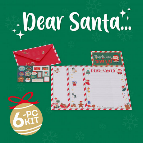 Legami Dear Santa… - Santa Claus Letter Kit