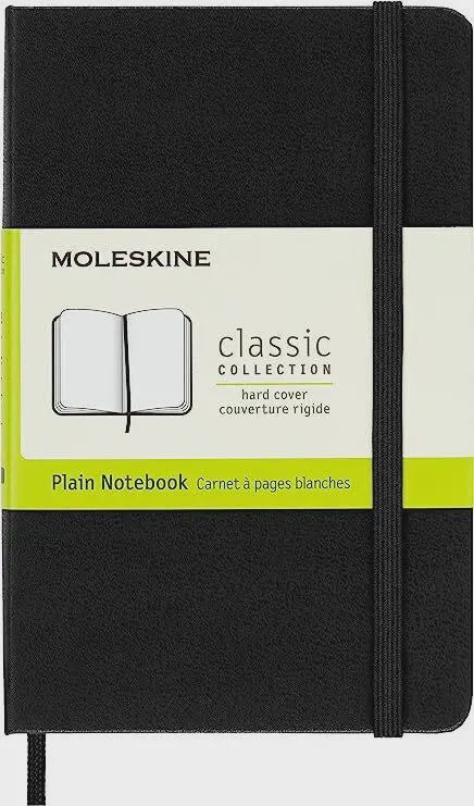 Moleskine Classic  Black / Pocket / Hard Cover / Plain - Moleskine Classic