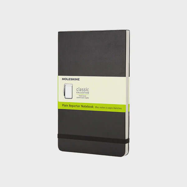 Moleskine Soft Cover Pocket Plain Reporter Notebook
