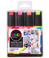 Posca 4 Pack - Broad Chisel Fluorescent Pack