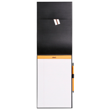 Rhodia ePURE Ntpad pencil holder + pad - Black A4+