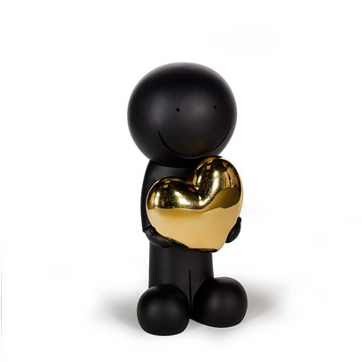 One Love (Black and Gold) by Doug Hyde