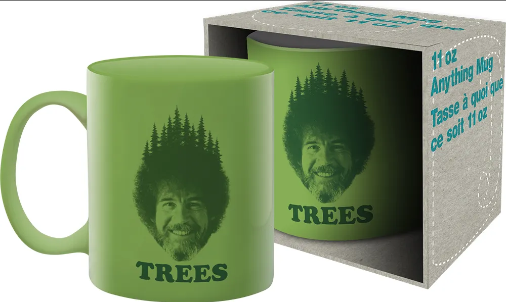 Bob Ross Trees Mug