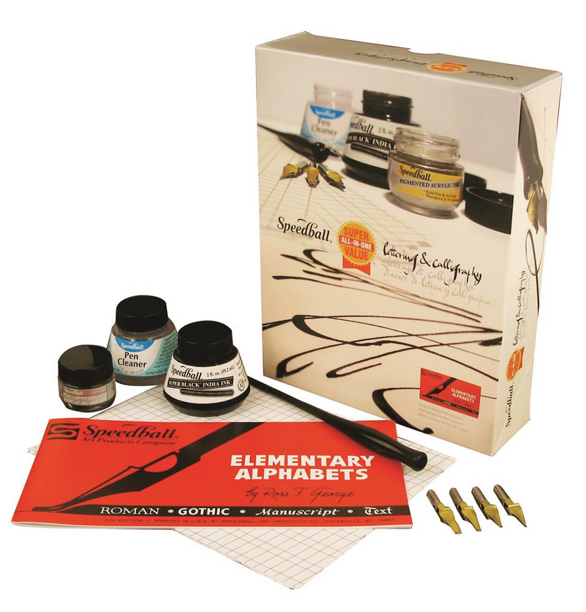 Super Value Lettering and Calligraphy Set