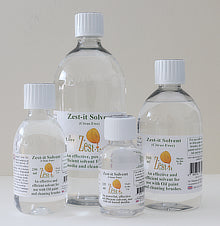 Zest It Solvent Cleaner (Citrus Free)  for Oil Paint - Various Sizes