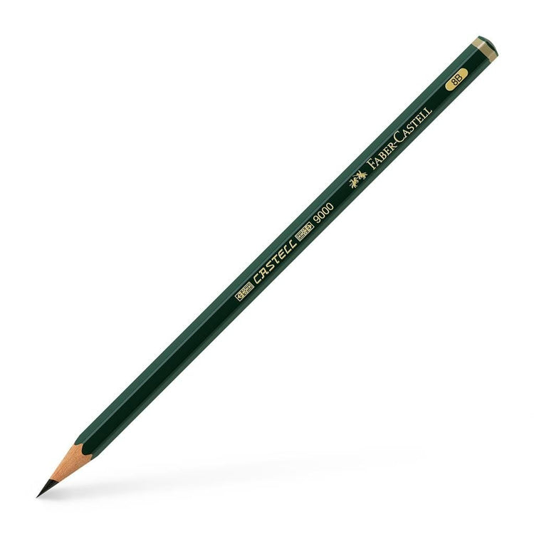 Faber Castell 9000 Black Lead Pencils 8B