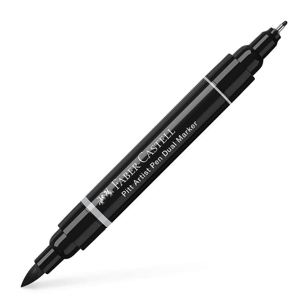 Pitt Artist Pen Dual Marker colour 199 black