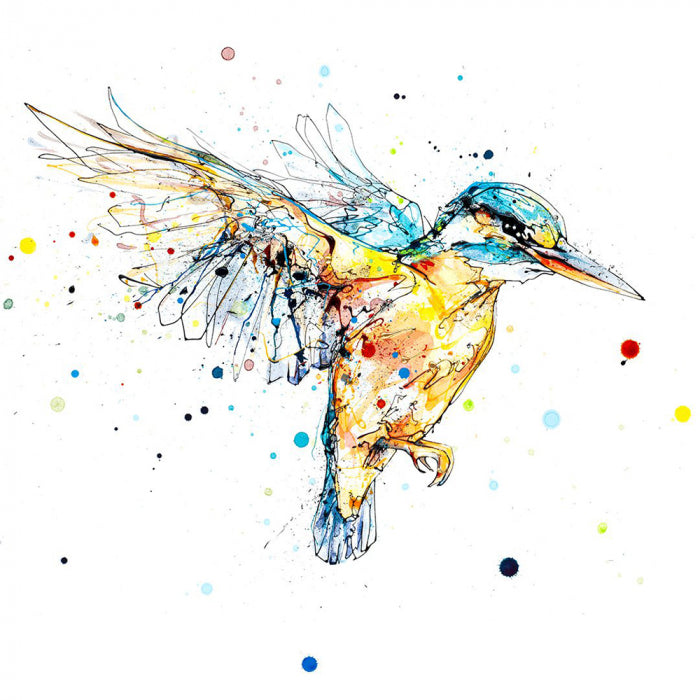 Kingfisher- Original Painting by Kathryn Callaghan