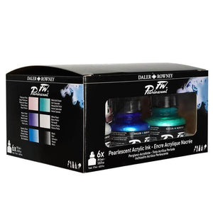 Daler Rowney FW Ink Pearlescent 6 Set